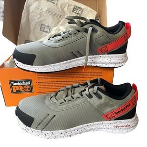 Timberland Pro Overdrive Composite Safety Toe Work Boot‎ Shoe Men's 8 Olive